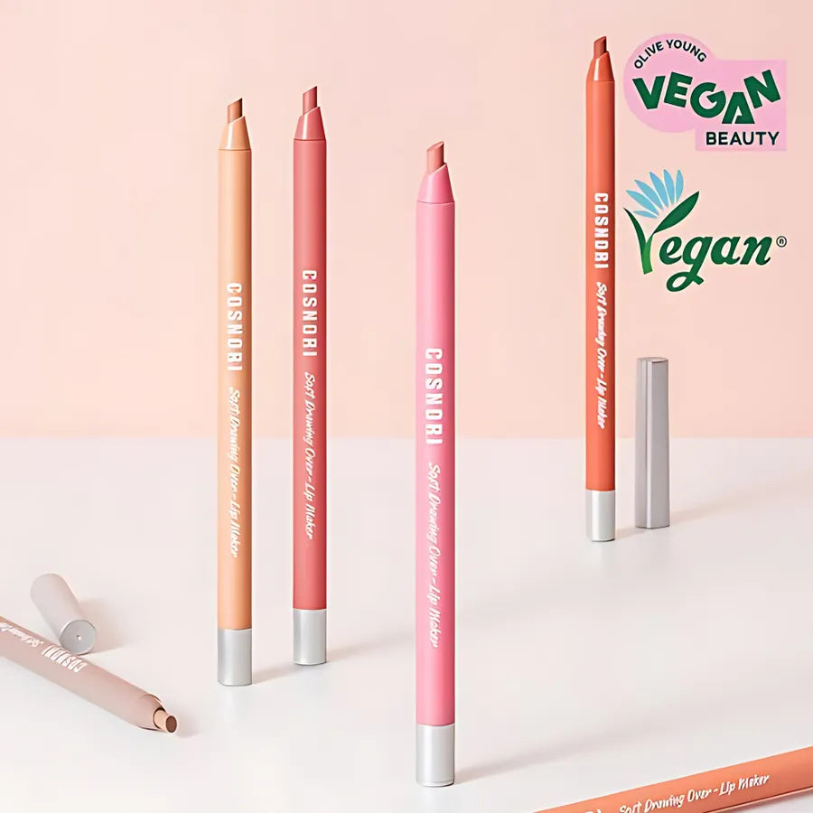 Cosnori Soft Drawing Over-lip Maker 02 Dry Rose - 0.4g - MOQ 100