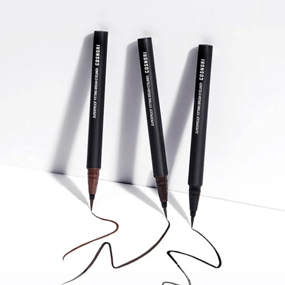 Cosnori Superproof Fitting Brush Eyeliner 04 Ash Gray - 0.6g - MOQ 100