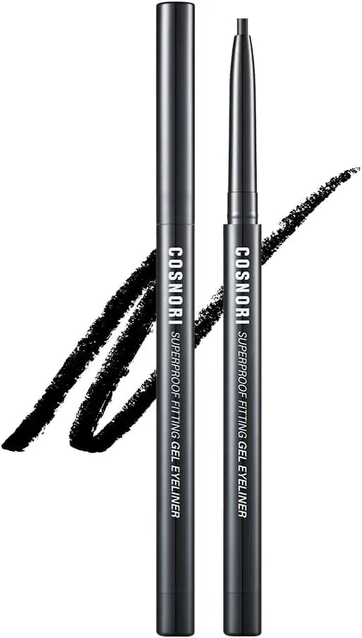 Cosnori Superproof Fitting Gel Eyeliner 01 Vivid Black - 0.13g - MOQ 100