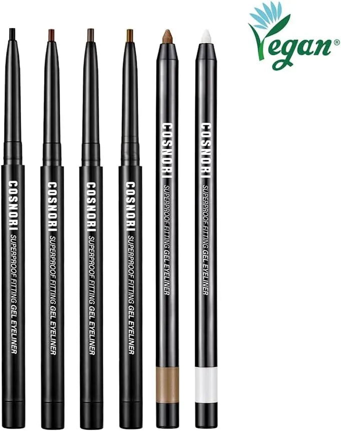 Cosnori Superproof Fitting Gel Eyeliner 02 Black Brown - 0.13g - MOQ 100