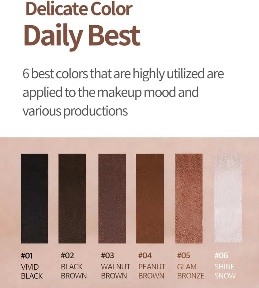 Cosnori Superproof Fitting Gel Eyeliner 03 Walnut Brown - 0.13g - MOQ 100