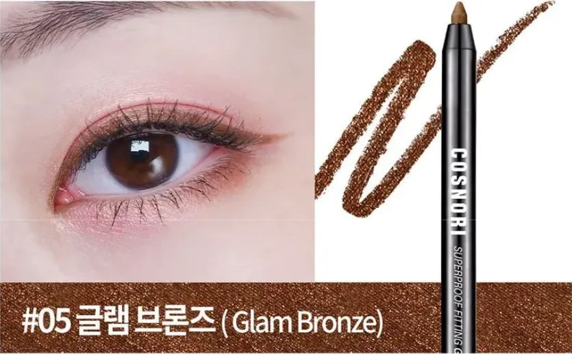 Cosnori Superproof Fitting Gel Eyeliner 05 Glam Bronze - 0.13g - MOQ 100