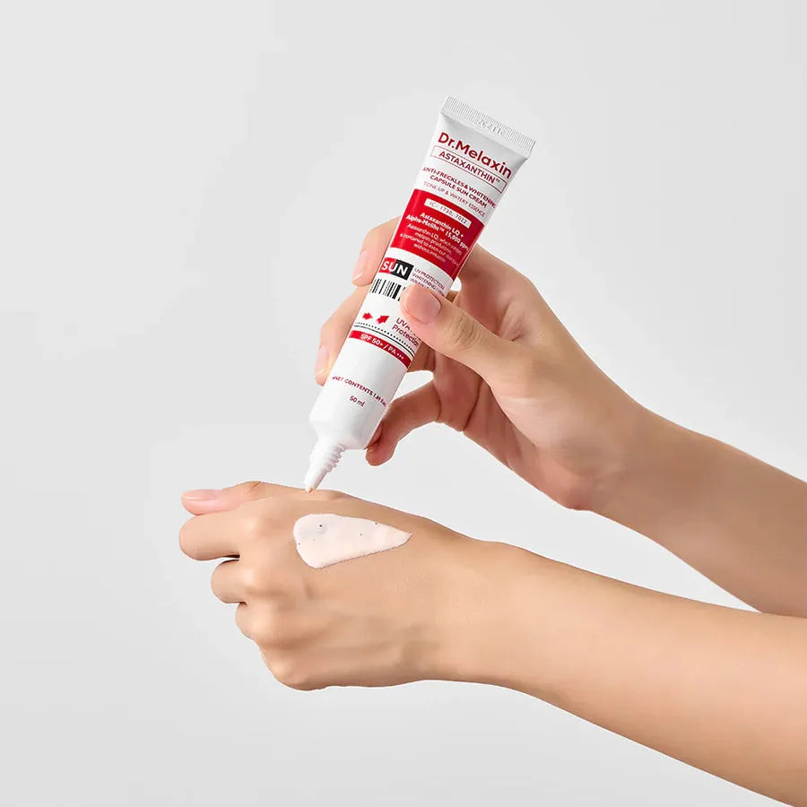 Dr.melaxin Astaxanthin Anti-dark Spot & Brightening Capsule Sun Cream 50ml - MOQ 140