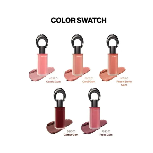 Entropy charm tint: garnet gem - MOQ 30