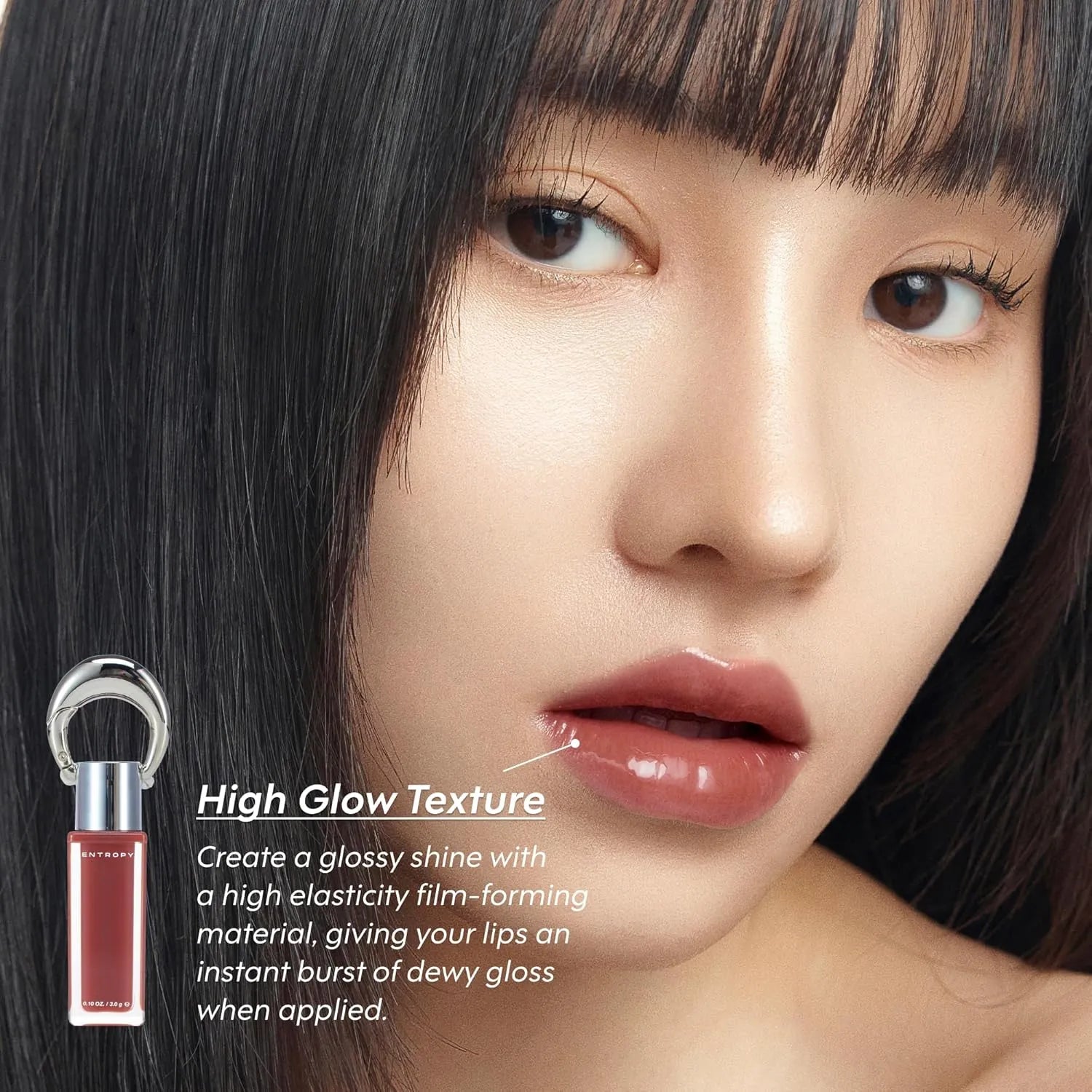 Entropy charm tint: quartz gem - MOQ 30