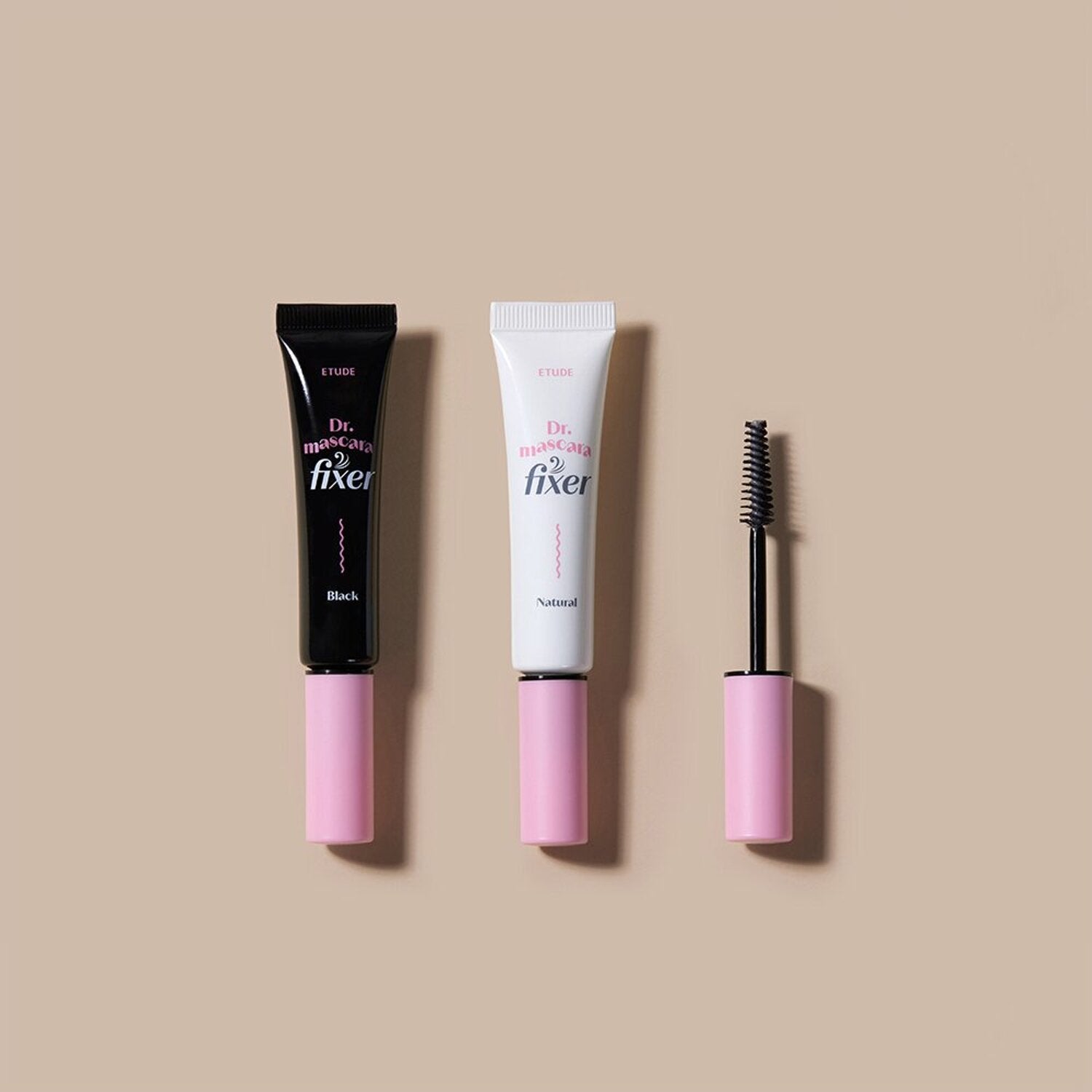 Choose from 2 types of 13g Etude House Dr. Mascara Fixer.