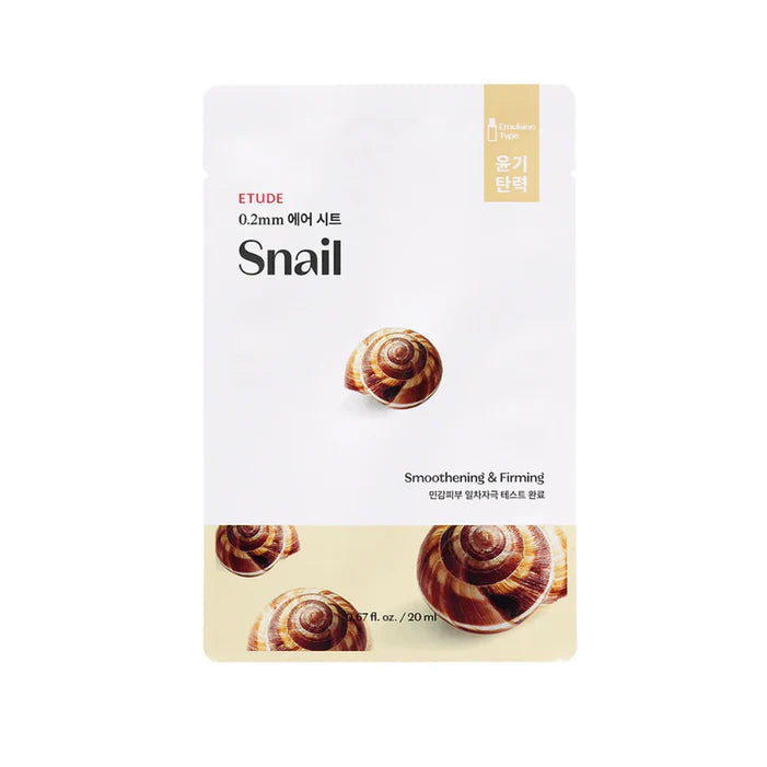 Etude House ET.0.2TherapyAirMask_Snail_20ml('23) - MOQ 300