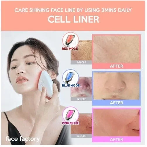 FACE FACTORY LED Cell liner + High Frequency