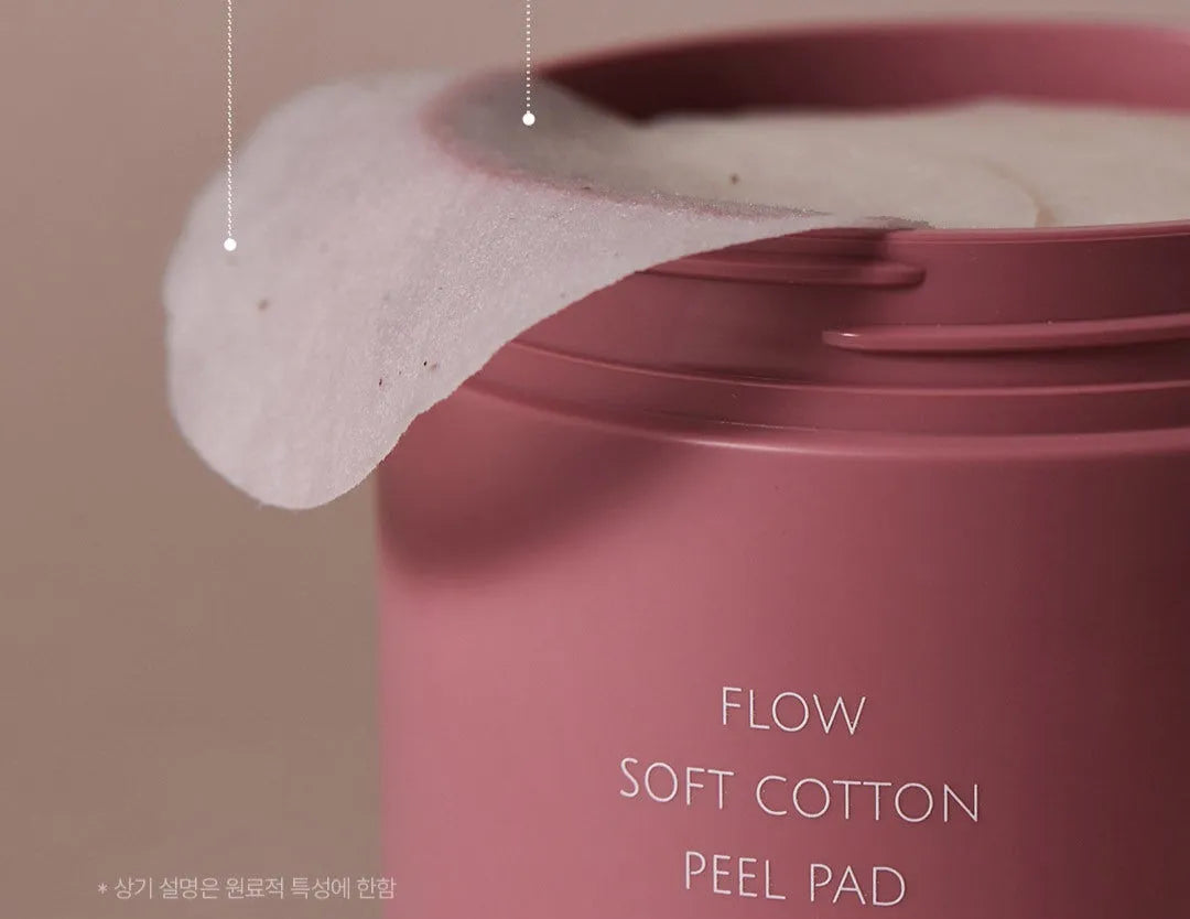 Flow Soft Cotton Peel Pad - MOQ 6