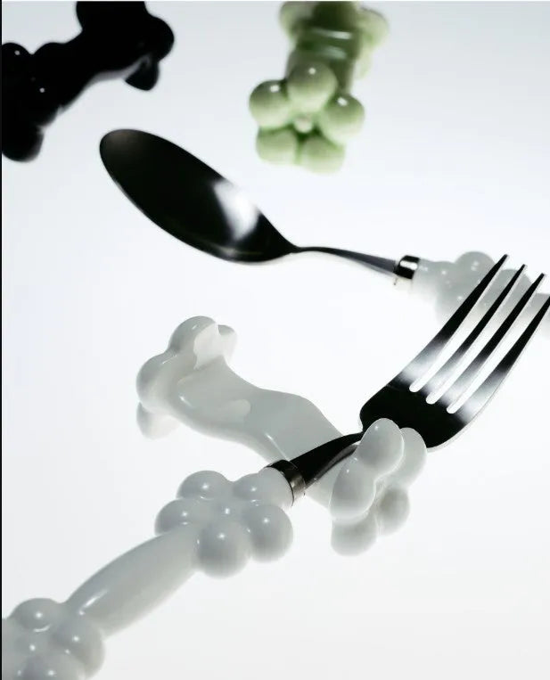 Flower Cutlery Rest Set 3 Colors