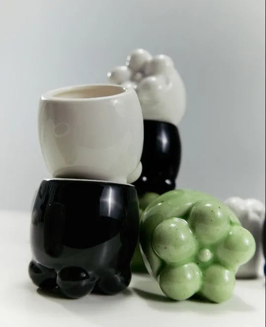 Flower Mini Cup Set 3 Colors