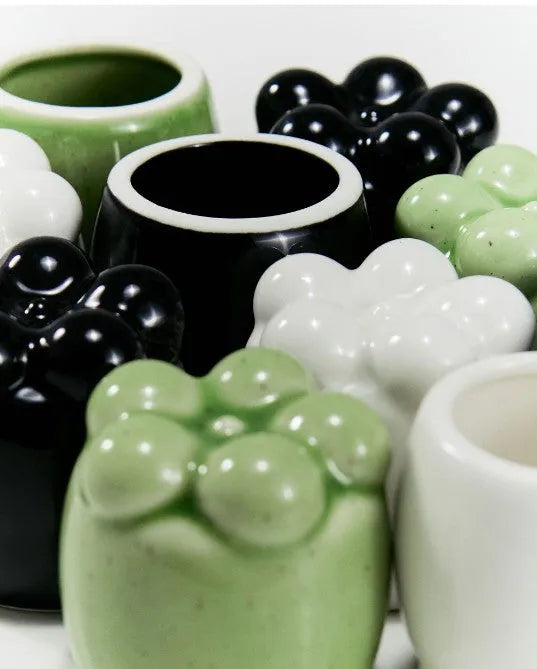 Flower Mini Cup Set 3 Colors