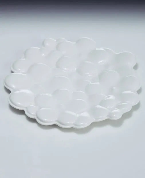 Flower Pattern Plate 3 Colors