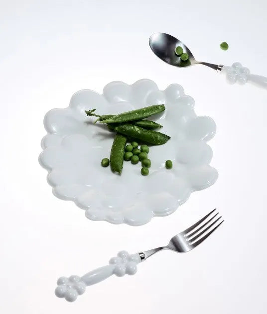 Flower Pattern Plate 3 Colors