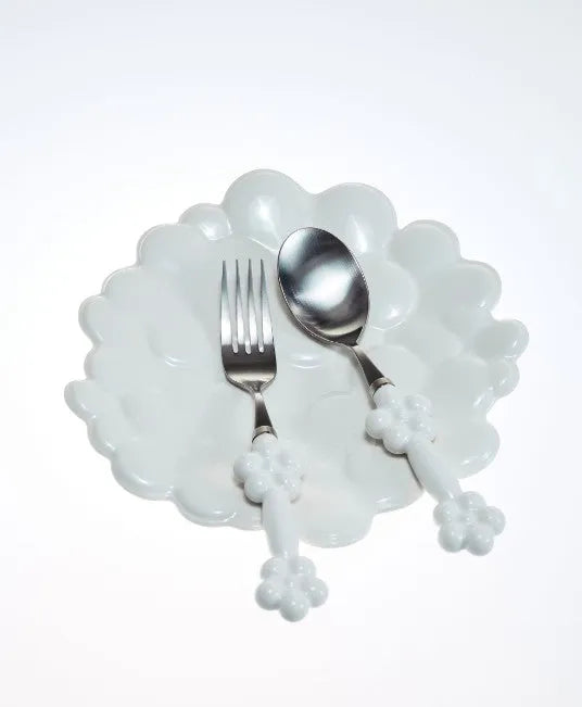 Flower Pattern Plate 3 Colors