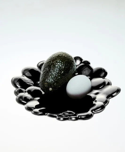 Flower Pattern Plate 3 Colors