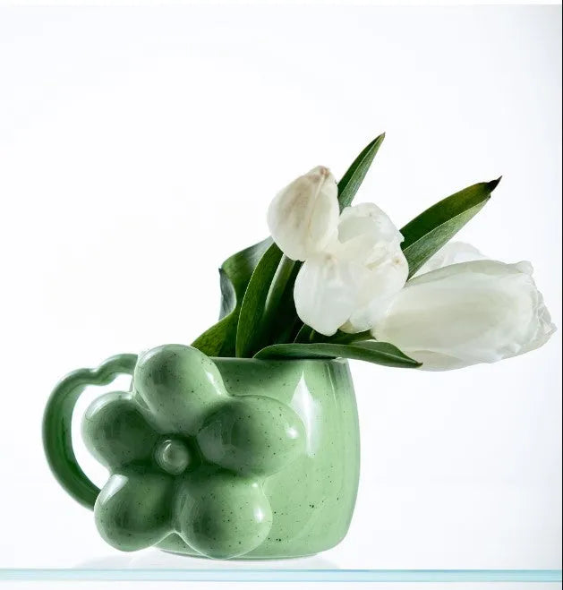 Flower Pendant Cup 3 Colors