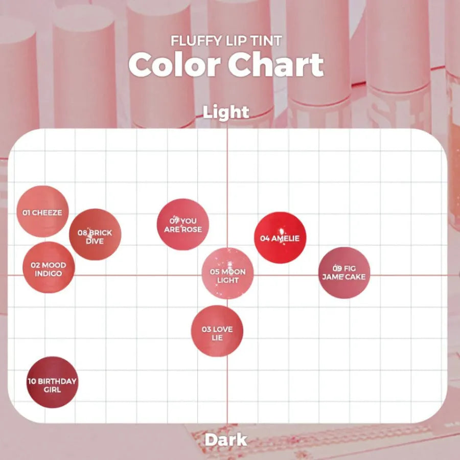 Fluffy Lip Tint 08brick Dive - MOQ 480