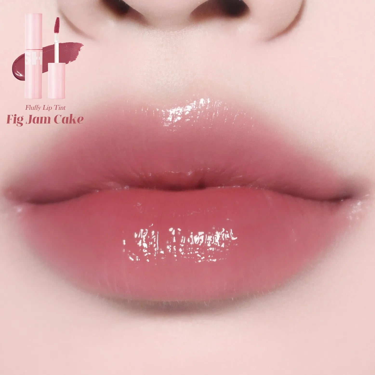 Fluffy Lip Tint 09 Fig Jam Cake - MOQ 480