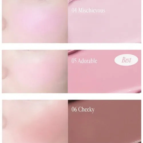Freshian Egg-like Cream Blush (Vegan) 06 Cheeky - MOQ 9