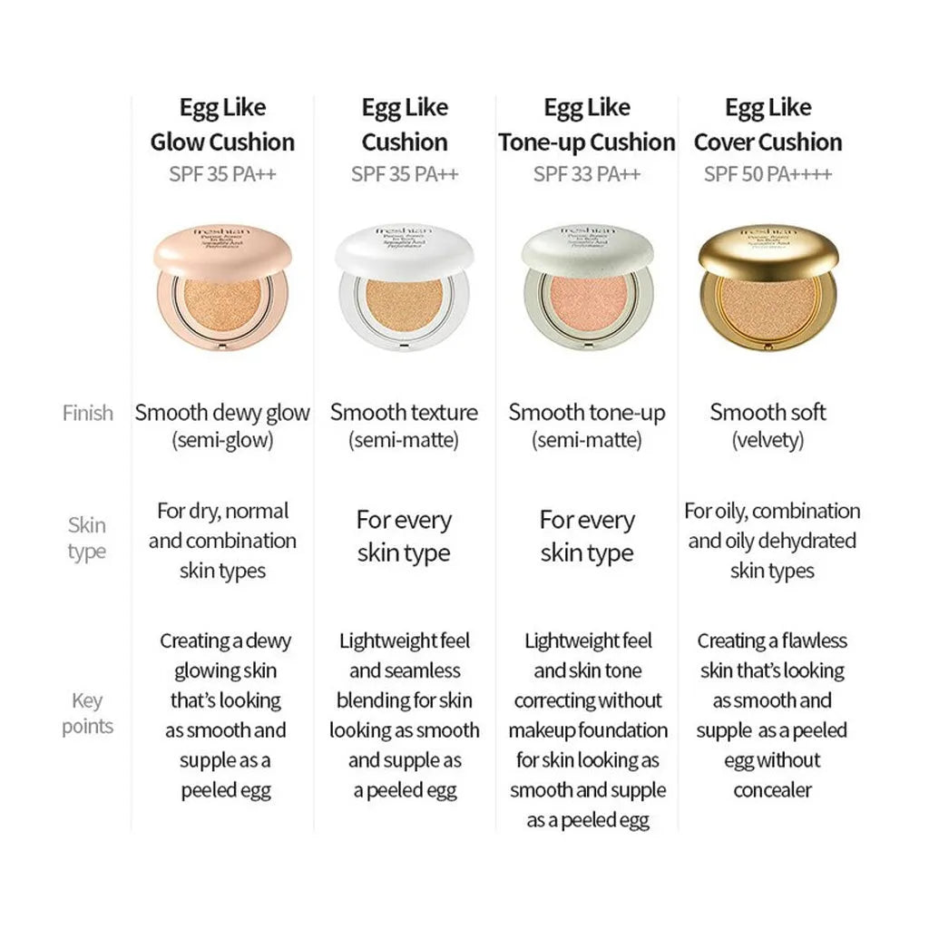 Freshian Egg-like Cushion (Vegan) 205 - MOQ 4