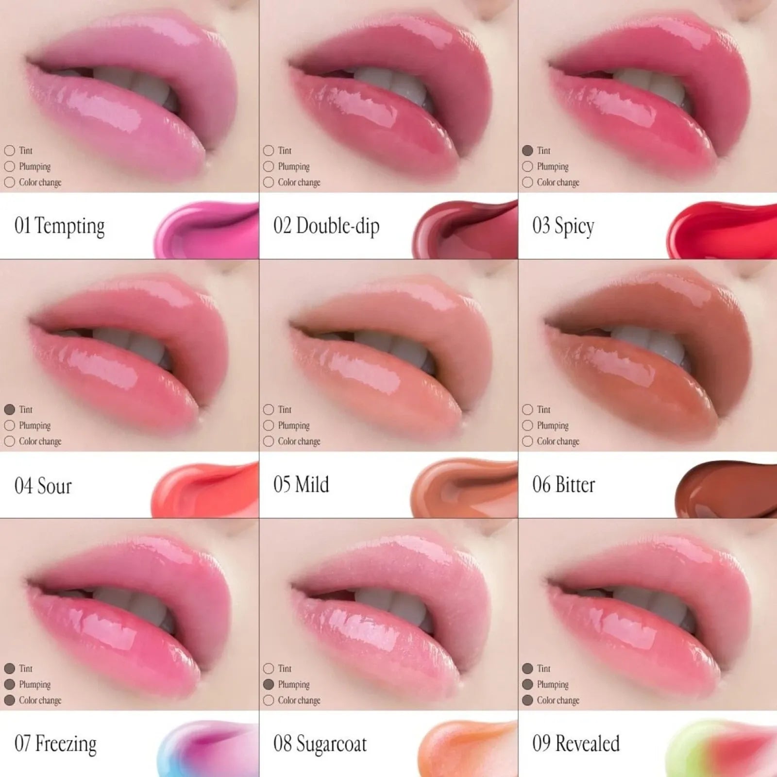 Freshian Glass-like Lip Jelly (Vegan) 07 Freezing - MOQ 10