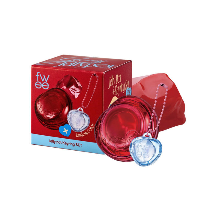 (GL)FWEE LIP&CHEEK GLOWY JELLY POT PENDANT KEYRING