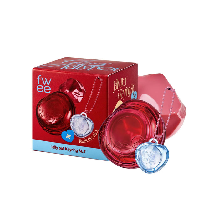(GL)FWEE LIP&CHEEK GLOWY JELLY POT PENDANT KEYRING