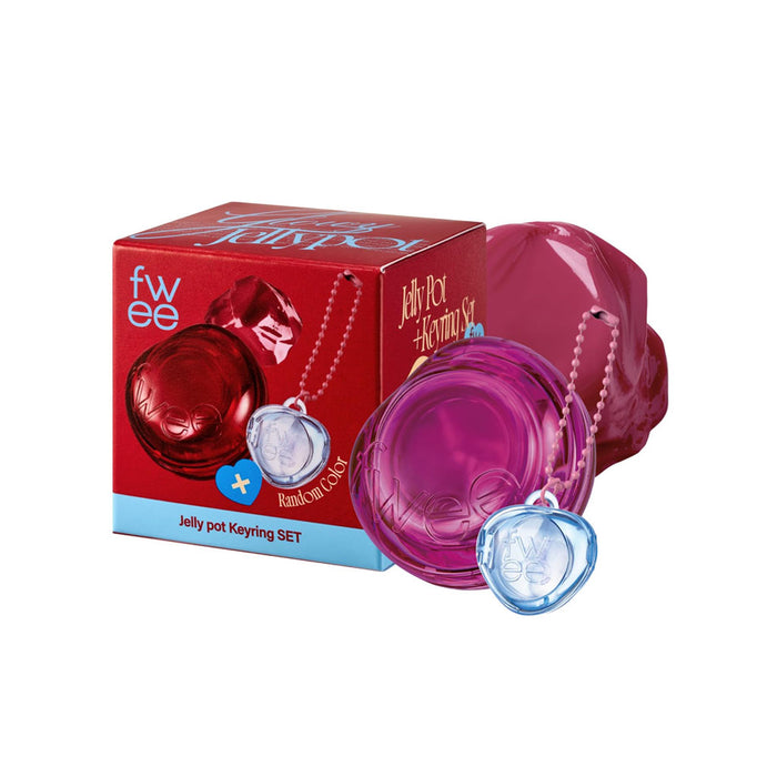 (GL)FWEE LIP&CHEEK GLOWY JELLY POT PENDANT KEYRING