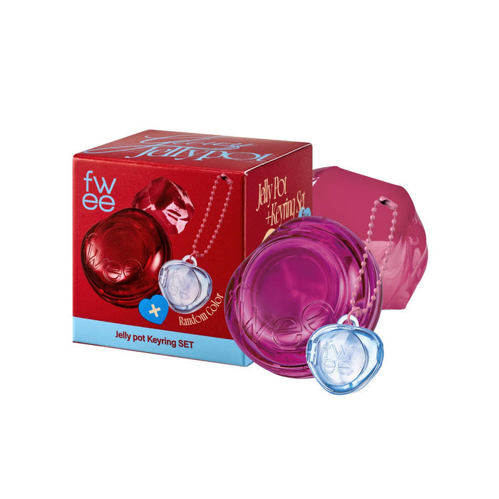 (GL)FWEE LIP&CHEEK GLOWY JELLY POT PENDANT KEYRING