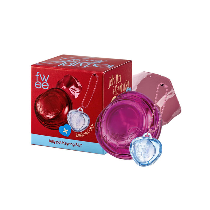(GL)FWEE LIP&CHEEK GLOWY JELLY POT PENDANT KEYRING