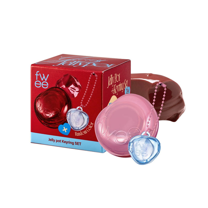 (GL)FWEE LIP&CHEEK GLOWY JELLY POT PENDANT KEYRING