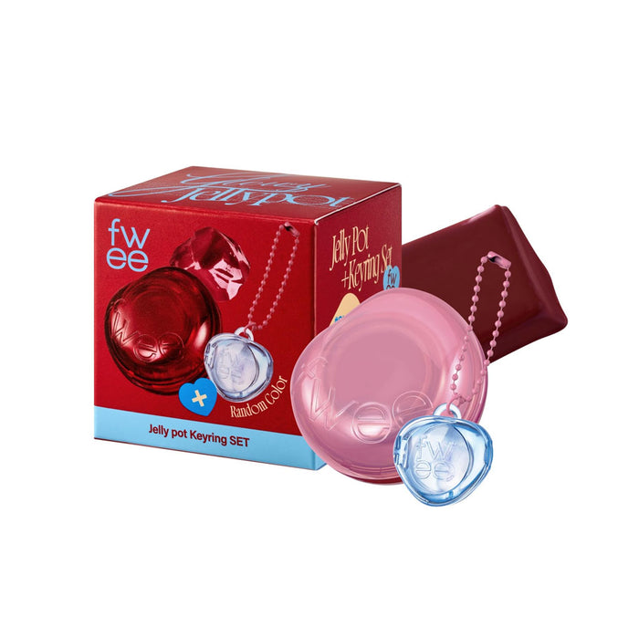 (GL)FWEE LIP&CHEEK GLOWY JELLY POT PENDANT KEYRING