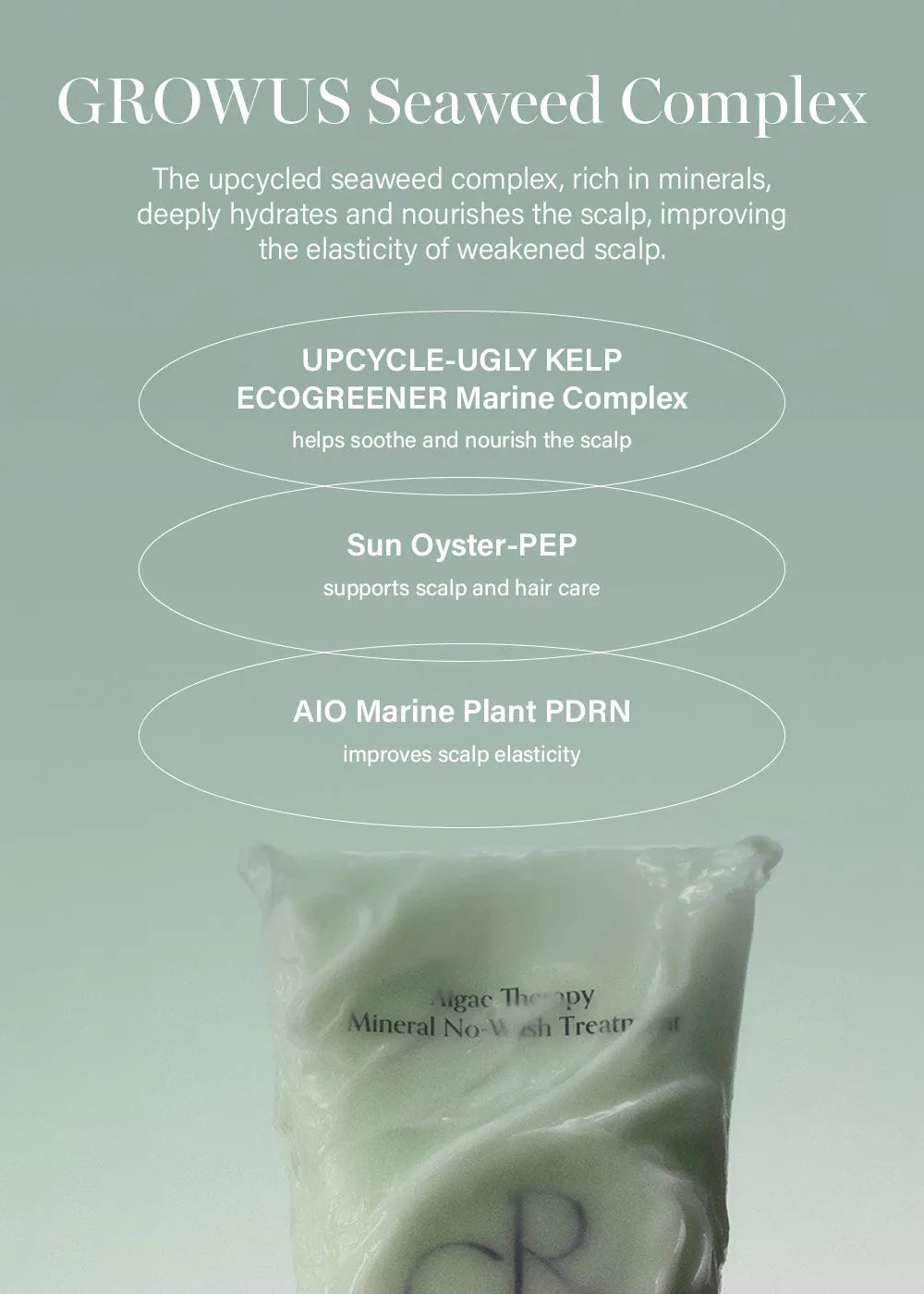 GROWUS Algae Therapy Mineral No-wash Treatment - MOQ 50