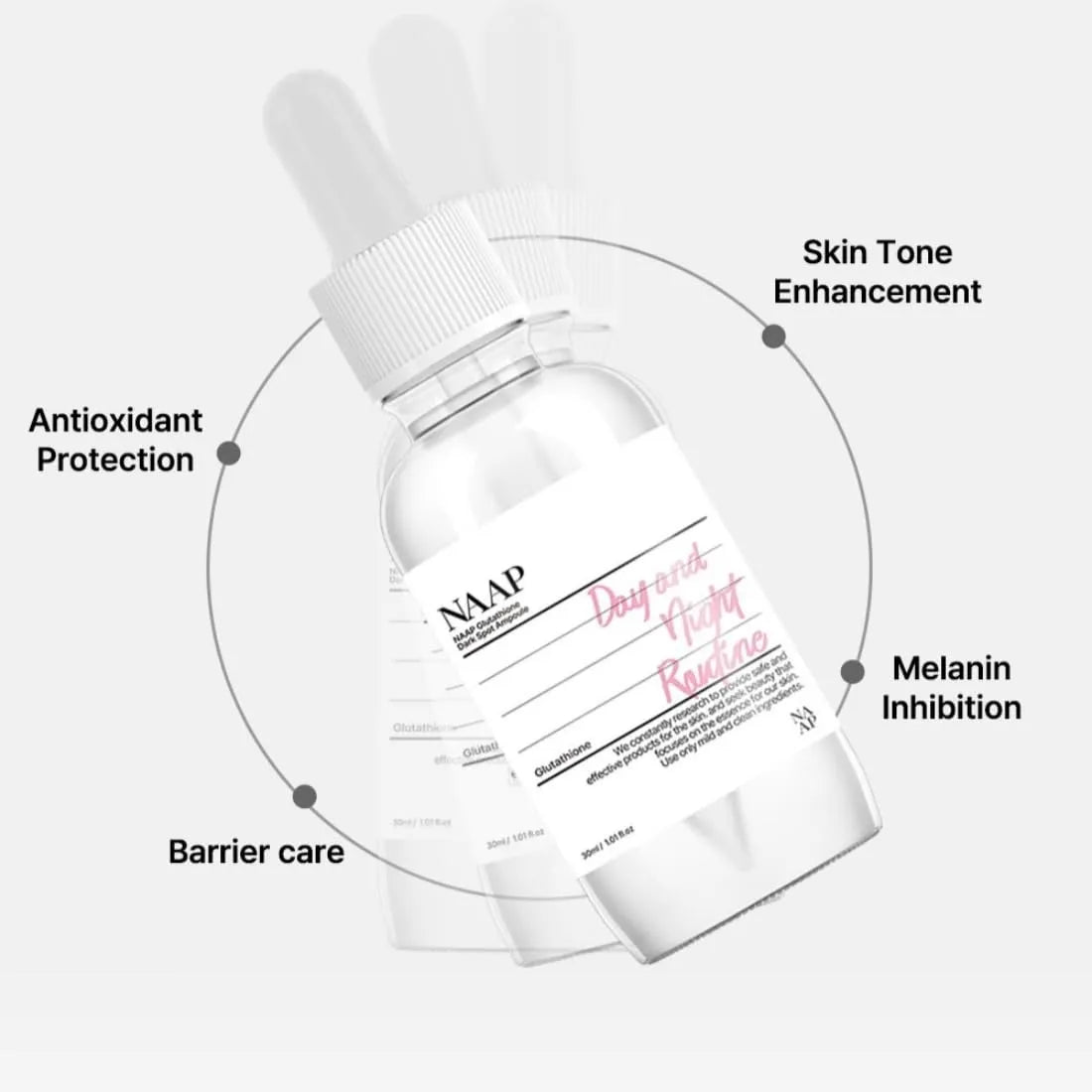 Glutathione Dark Spot Ampoule - 30ml - MOQ 150