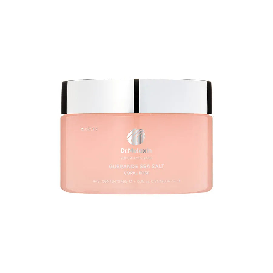 Guerande Sea Salt Perfume Body Scrub Coral Rose 450g - MOQ 30