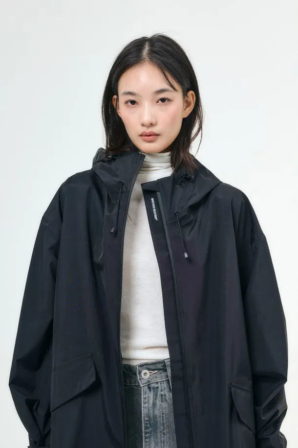 HWASUNG - Unisex Coat - Essential BLACK M - MOQ 6