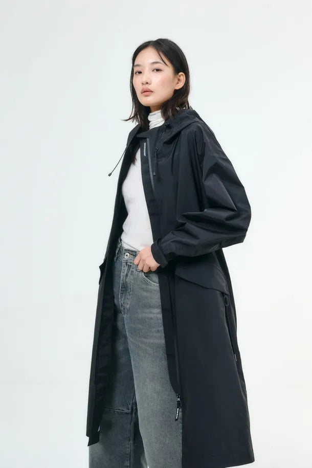 HWASUNG - Unisex Coat - Essential BLACK M - MOQ 6
