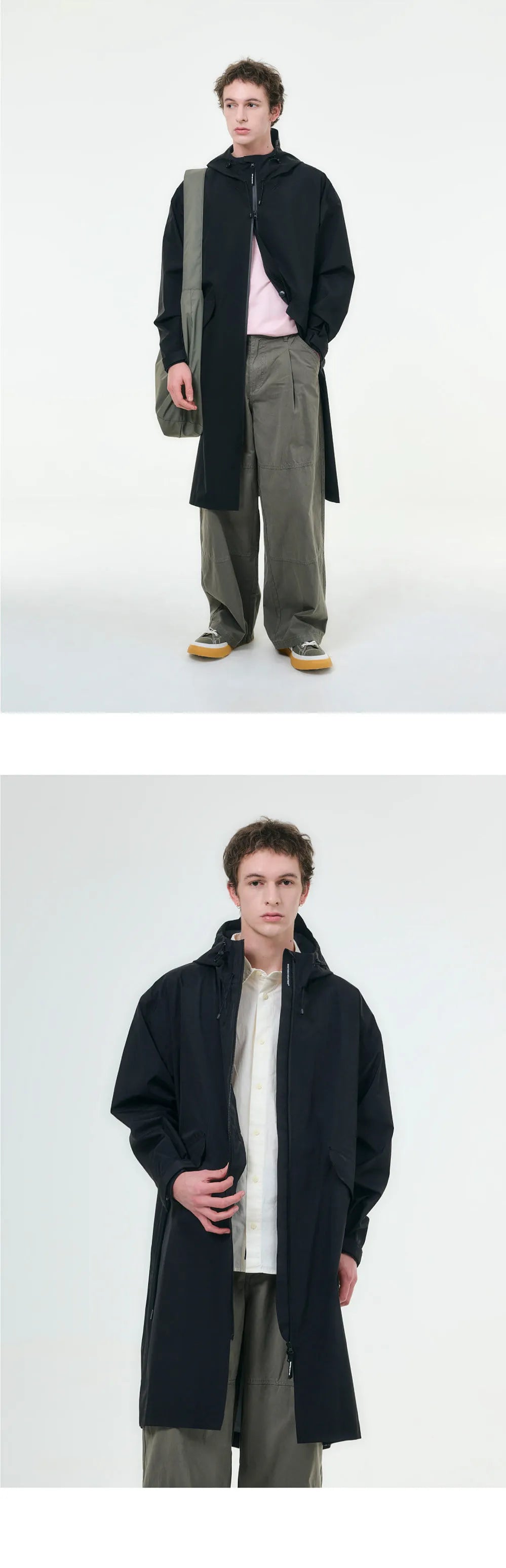 HWASUNG - Unisex Coat - Premium BLACK M - MOQ 6