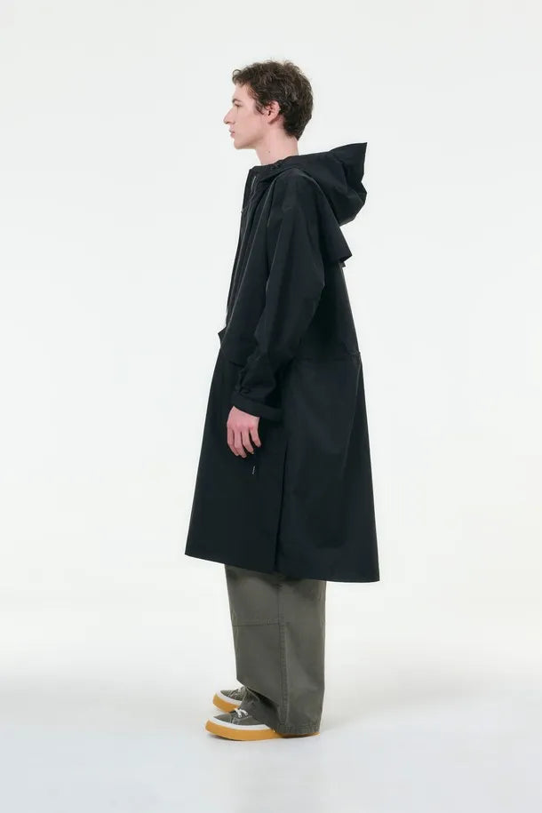 HWASUNG - Unisex Coat - Premium BLACK M - MOQ 6