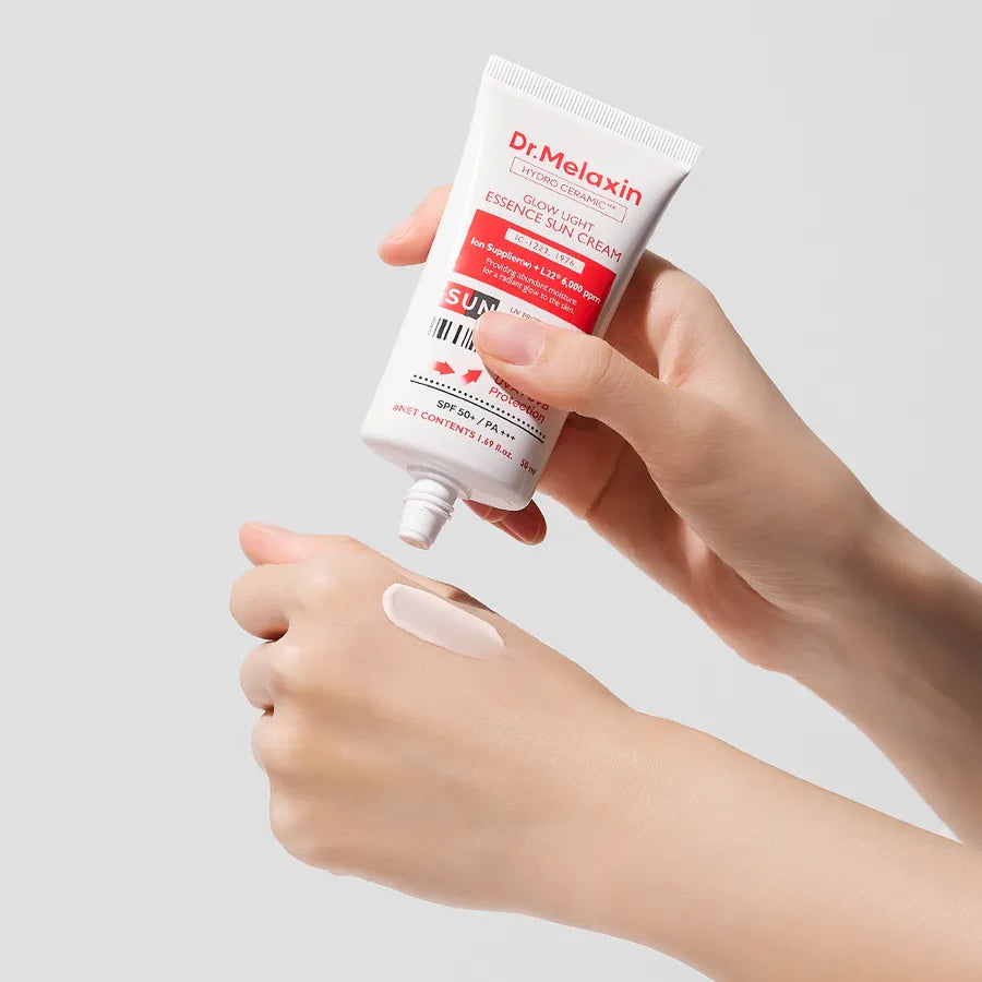 Hydro Ceramic Glow Light Essence Sun Cream 50ml - MOQ 52