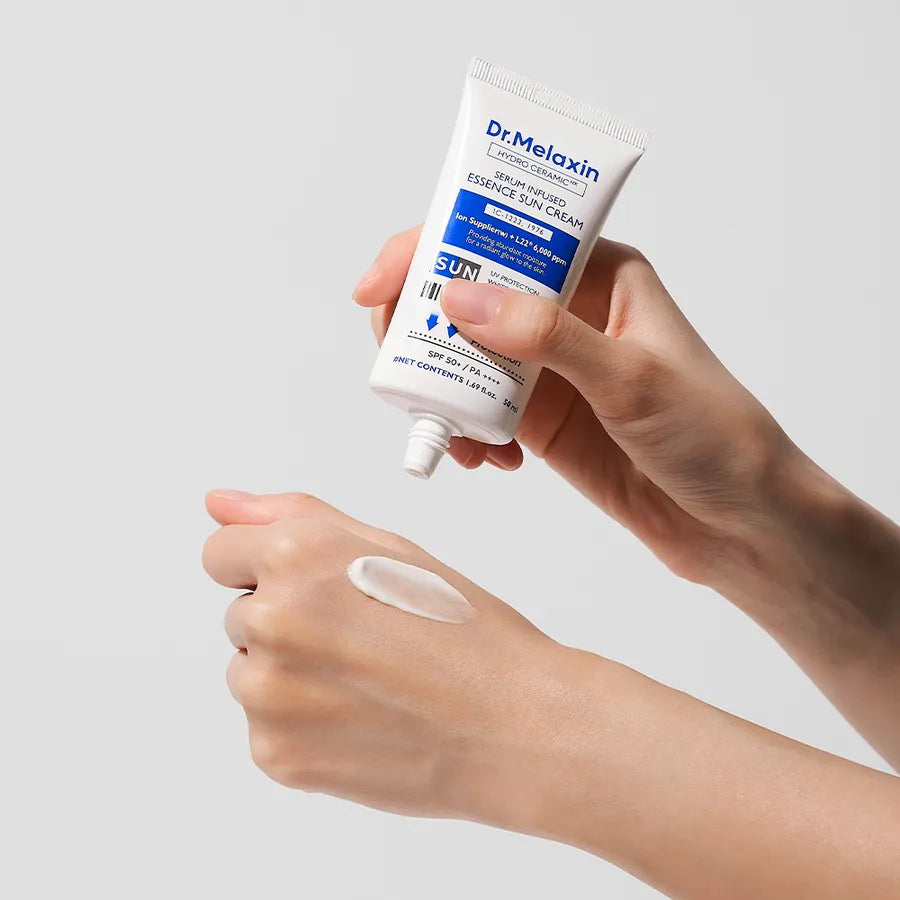 Hydro Ceramic Serum Infused Essence Sun Cream 50ml - MOQ 52
