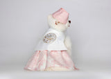 Maison de Dog White Garam Dangui Set (Pink, size- M) Dog Hanbok- MOQ 1
