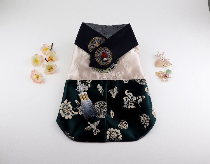 Maison de Dog Puppy Cape Joseon Top(Pink,L) - MOQ 1