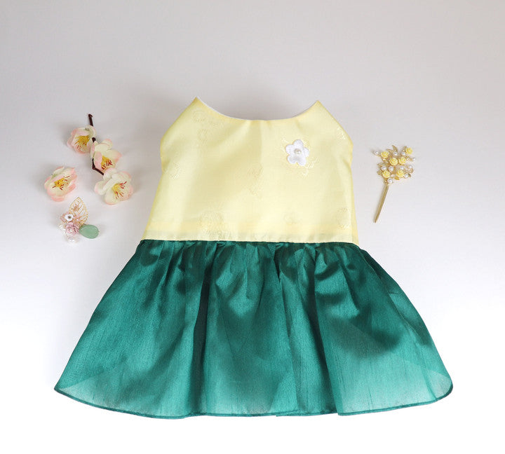 Maison de Dog Puppy Hanbok Chorong (Pink,2XL)- MOQ 1