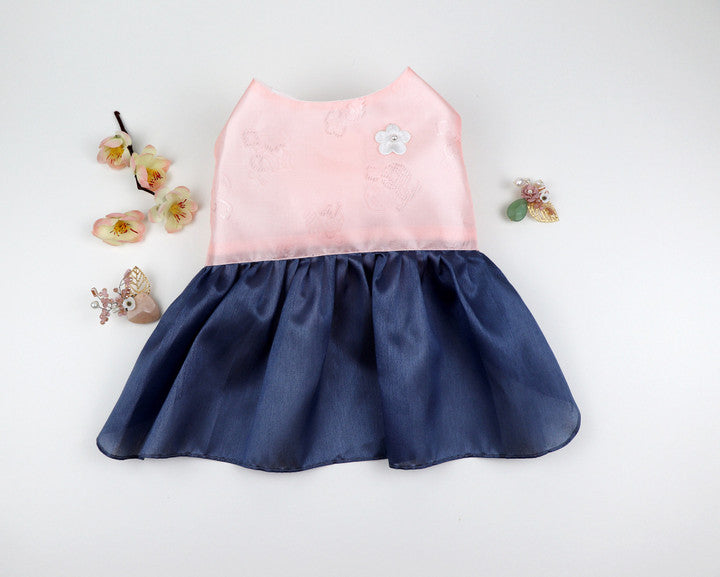 Maison de Dog Puppy Hanbok Chorong (Pink,2XL)- MOQ 1