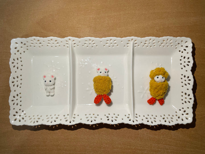 Shrimp Tempura Clothes (Sylvanian Newborn) - MOQ 1