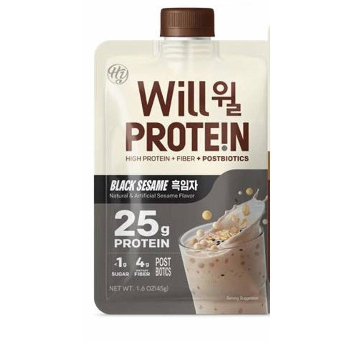 HY Protein Will Black Sesame  - MOQ 180