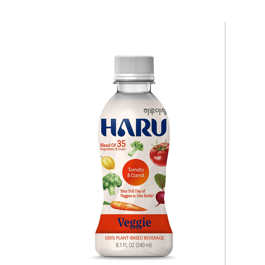 HY HARU Veggie (Plant-based Beverage)- Tomato & Carrot - MOQ 24
