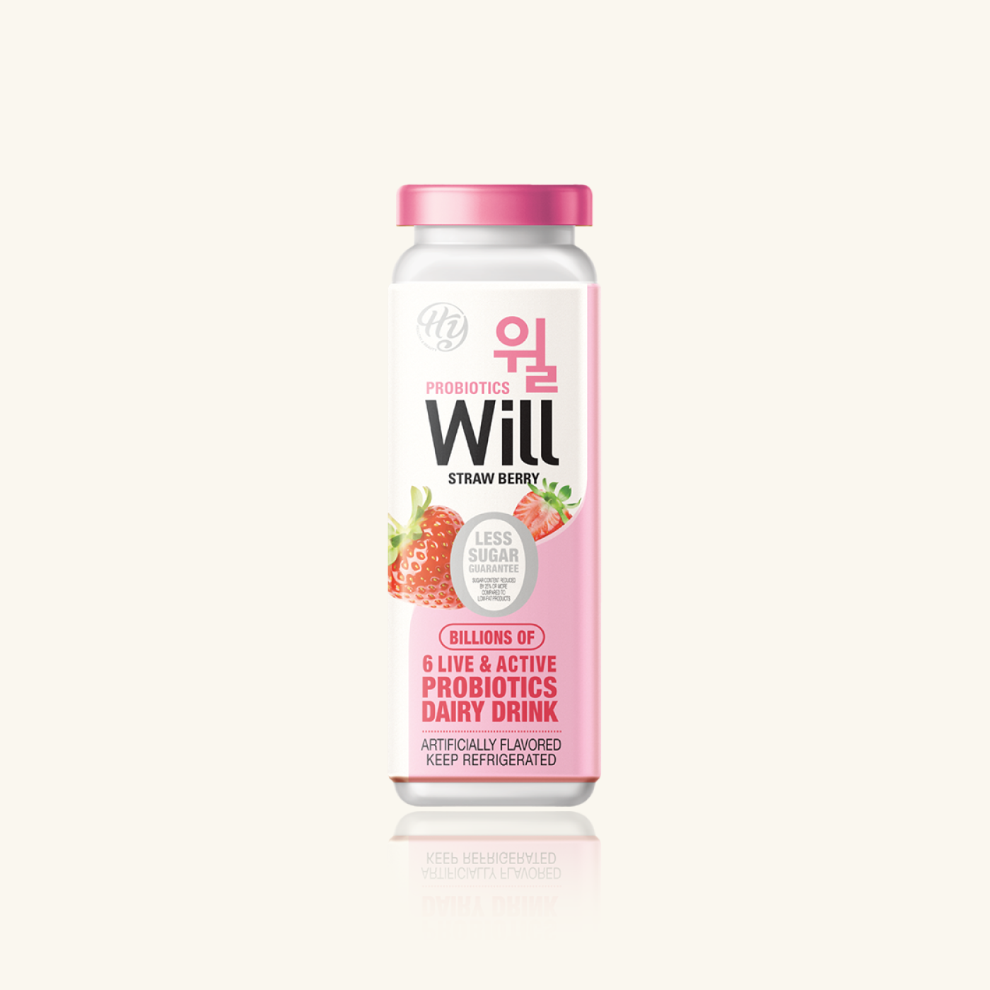 Hy Probiotics Dairy Drink Will Original (Strawberry Flavor)- MOQ 10